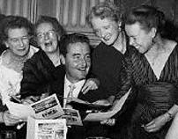 Brian Reece meets fans 1957